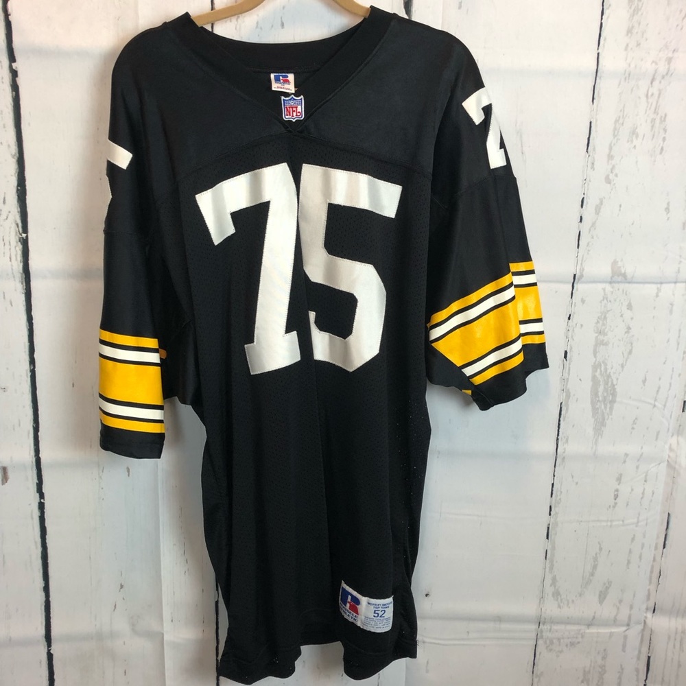 NFL Pittsburgh Steelers #75 Mean Joe GREEN Jersey